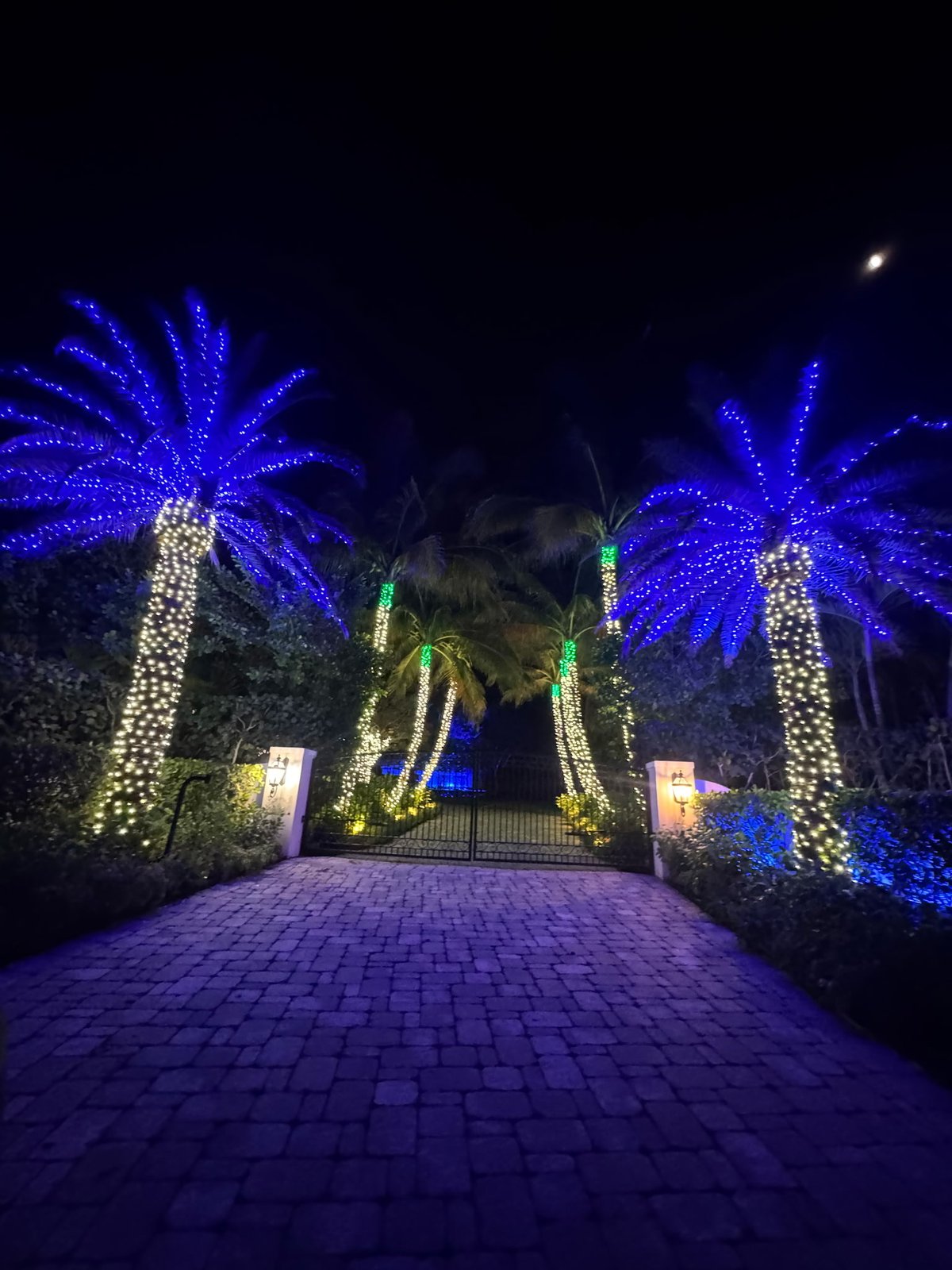 Gulfstream Glow holiday lighting install