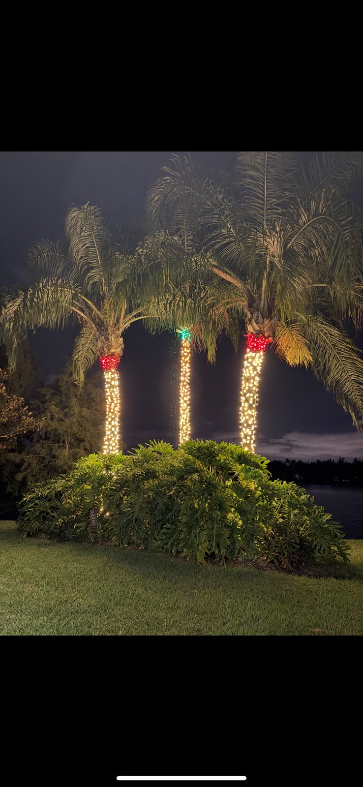 Gulfstream Glow holiday lighting install